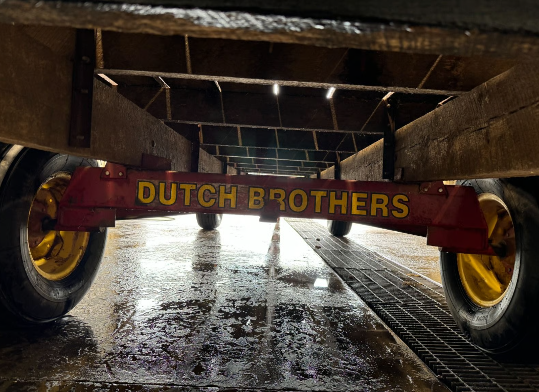 Dutch Brothers 8x18 hay rack wagon - Image 3
