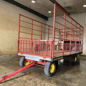 Dutch Brothers 8x18 hay rack wagon