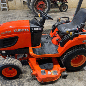 Kubota BX2350 tractor with 54" belly mower